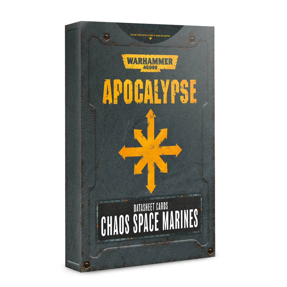 Warhammer 40K: Apocalypse Datasheets - Chaos Space Marines