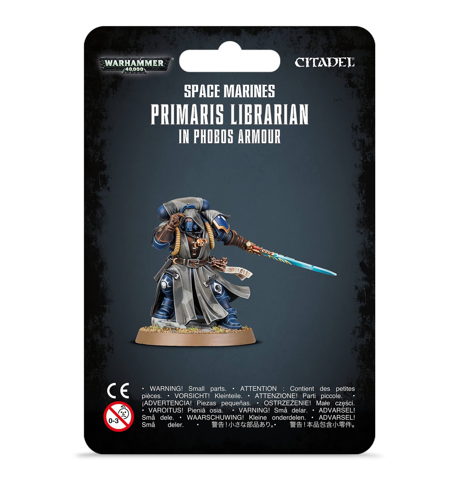 Warhammer 40K: Space Marines Primaris Librarian in Phobos Armor