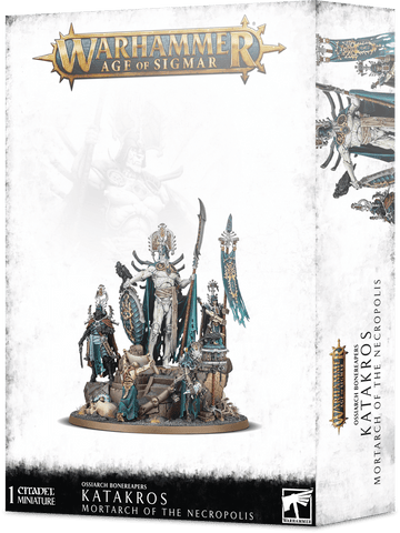 Warhammer Age of Sigmar: Ossiarch Bonereapers Katakros Mortarch of the Necropolis