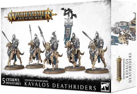 Warhammer Age of Sigmar: Ossiarch Bonereapers Kavalos Deathriders
