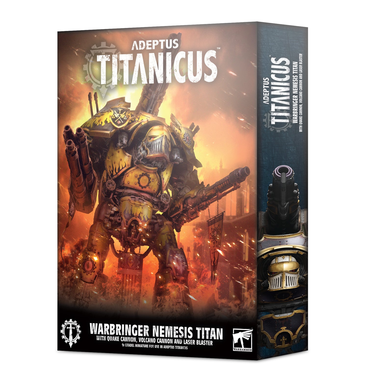 Adeptus Titanicus: Warbringer Nemesis Titan with Wake Cannon