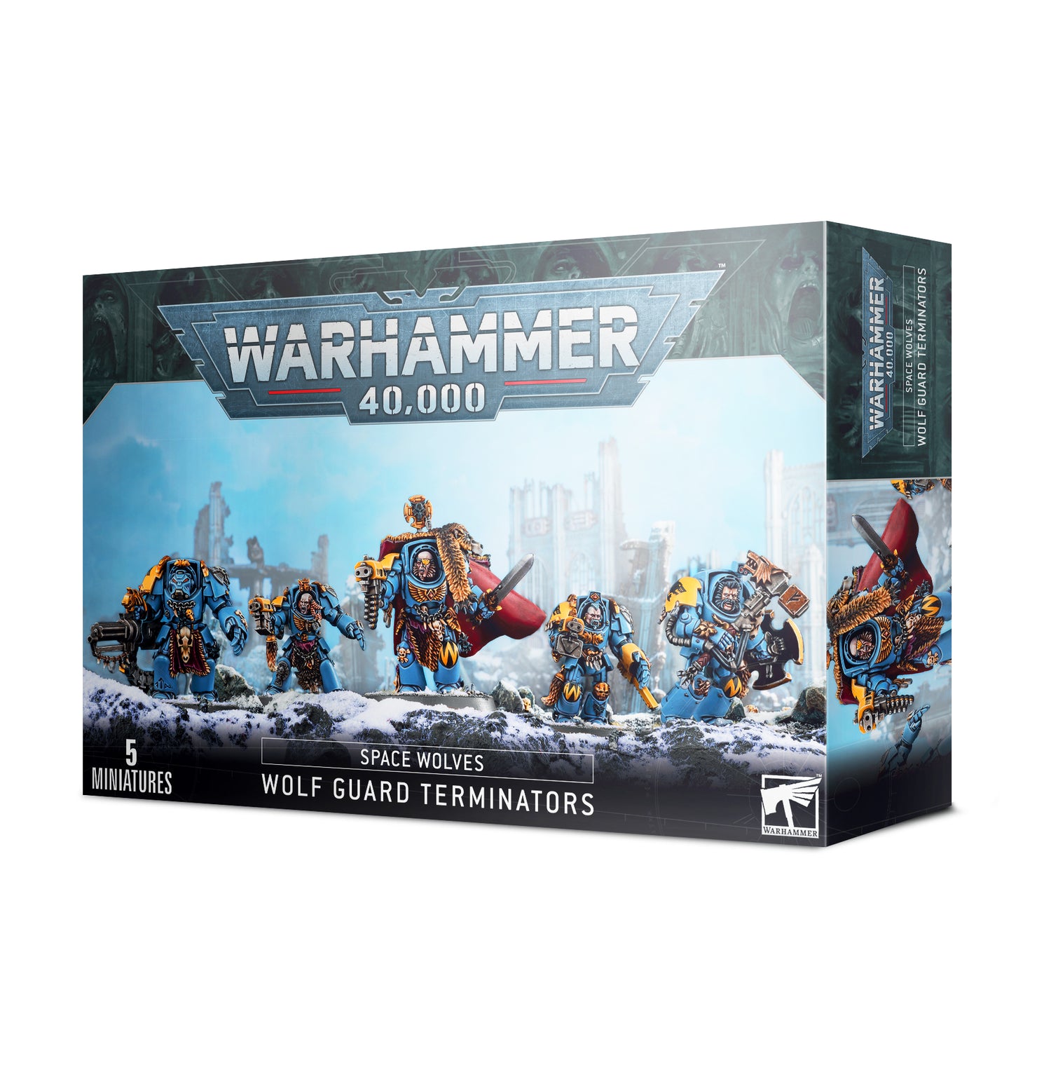 Warhammer 40K: Space Marine Space Wolves Wolf Guard Terminator
