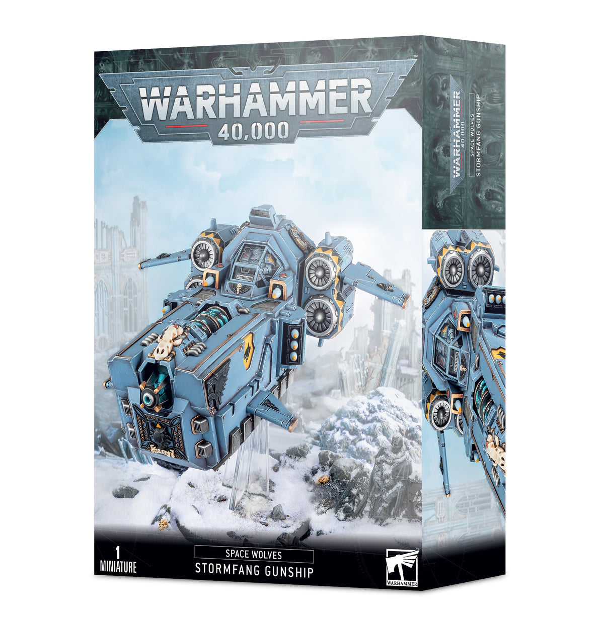 Warhammer 40K: Space Marines Space Wolves Stormfang Gunship/Stormwolf