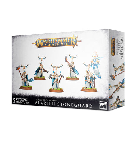 Warhammer Age of Sigmar: Lumineth Realm-Lords Alarith Stoneguard