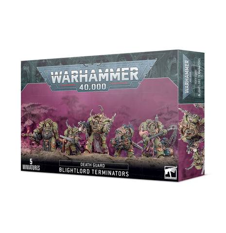 Warhammer 40k: Death Guard Blightlord Terminators