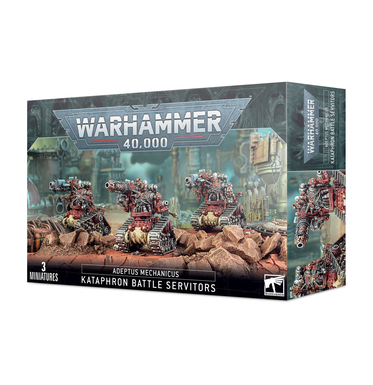 Warhammer 40K: Adeptus Mechanicus Kataphron Battle Servitors - Destroyers/Breachers