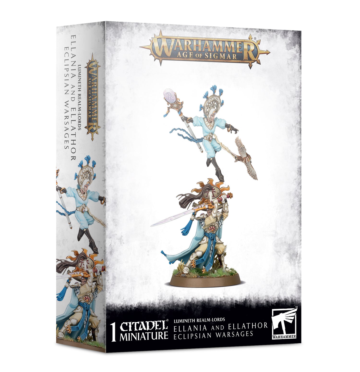 Warhammer Age of Sigmar: Lumineth Realm-Lords - Ellania & Ellathor
