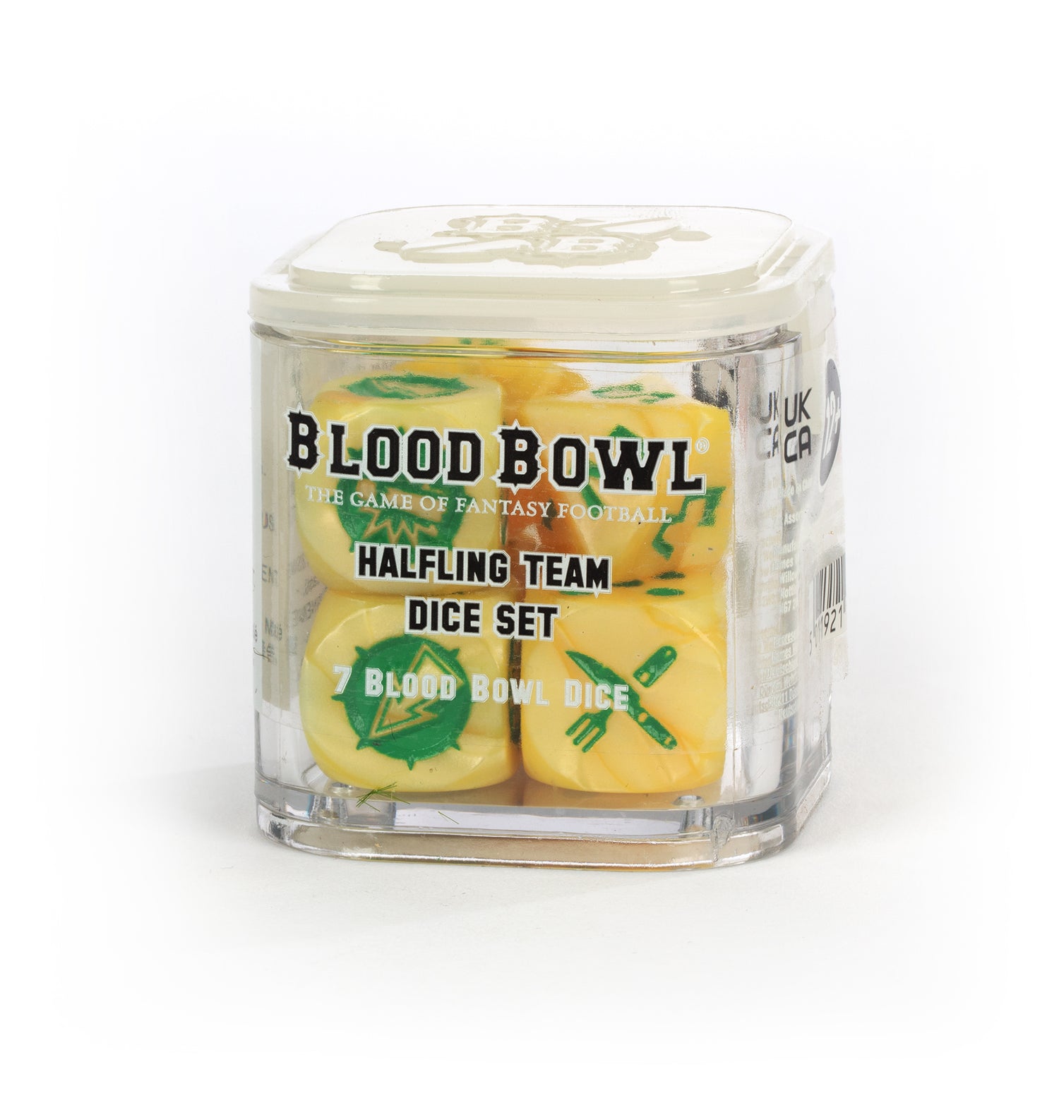 Blood Bowl: Halfling Dice Set