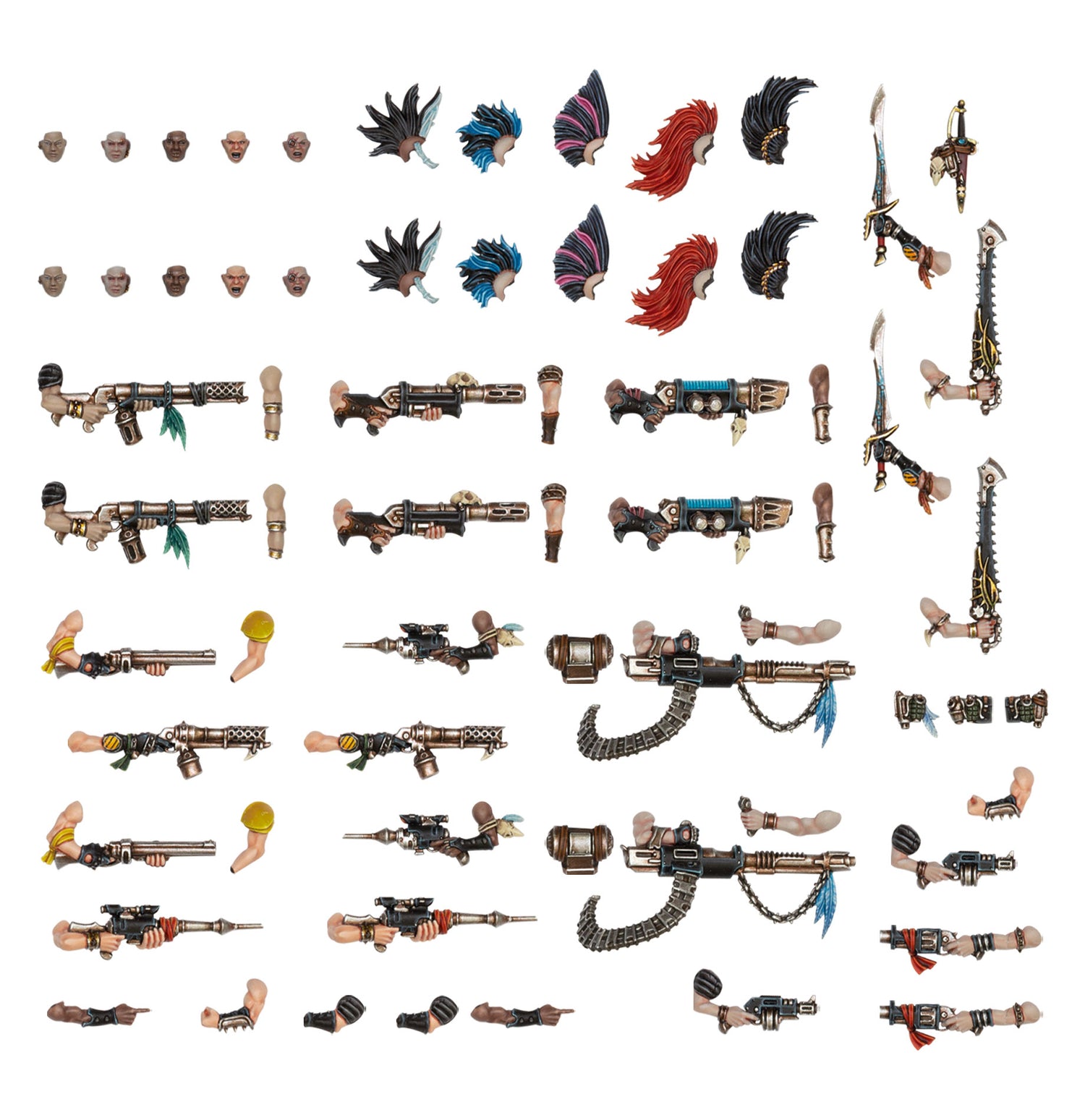 Necromunda: Escher Weapons and Upgrades