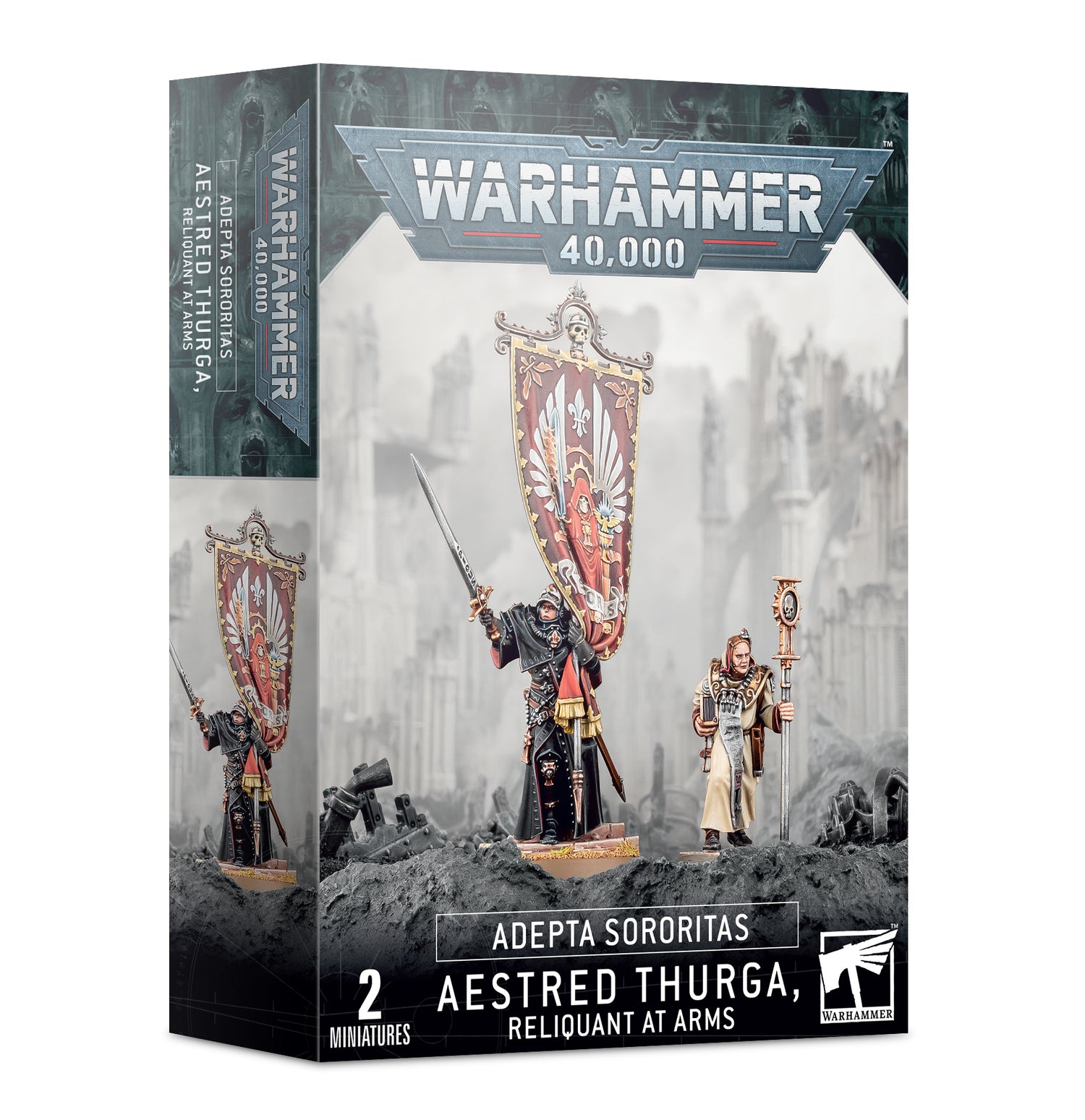 Warhammer 40K: Adepta Sororitas Aestred Thurga Reliquant at Arms