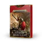 Warhammer Age of Sigmar: Orruk Warclans Warscroll Cards