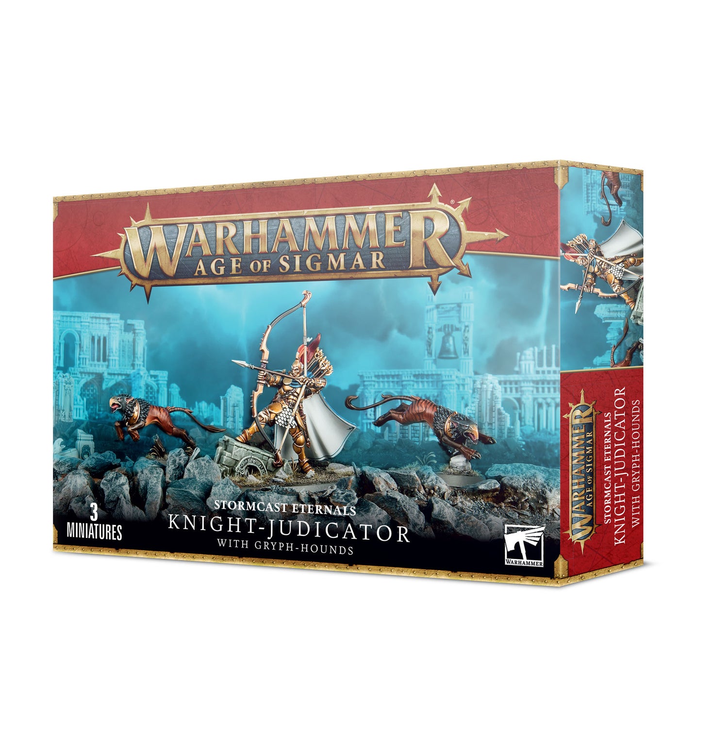 Stormcast Eternals : KNIGHT-JUDICATOR with Gryph-hounds
