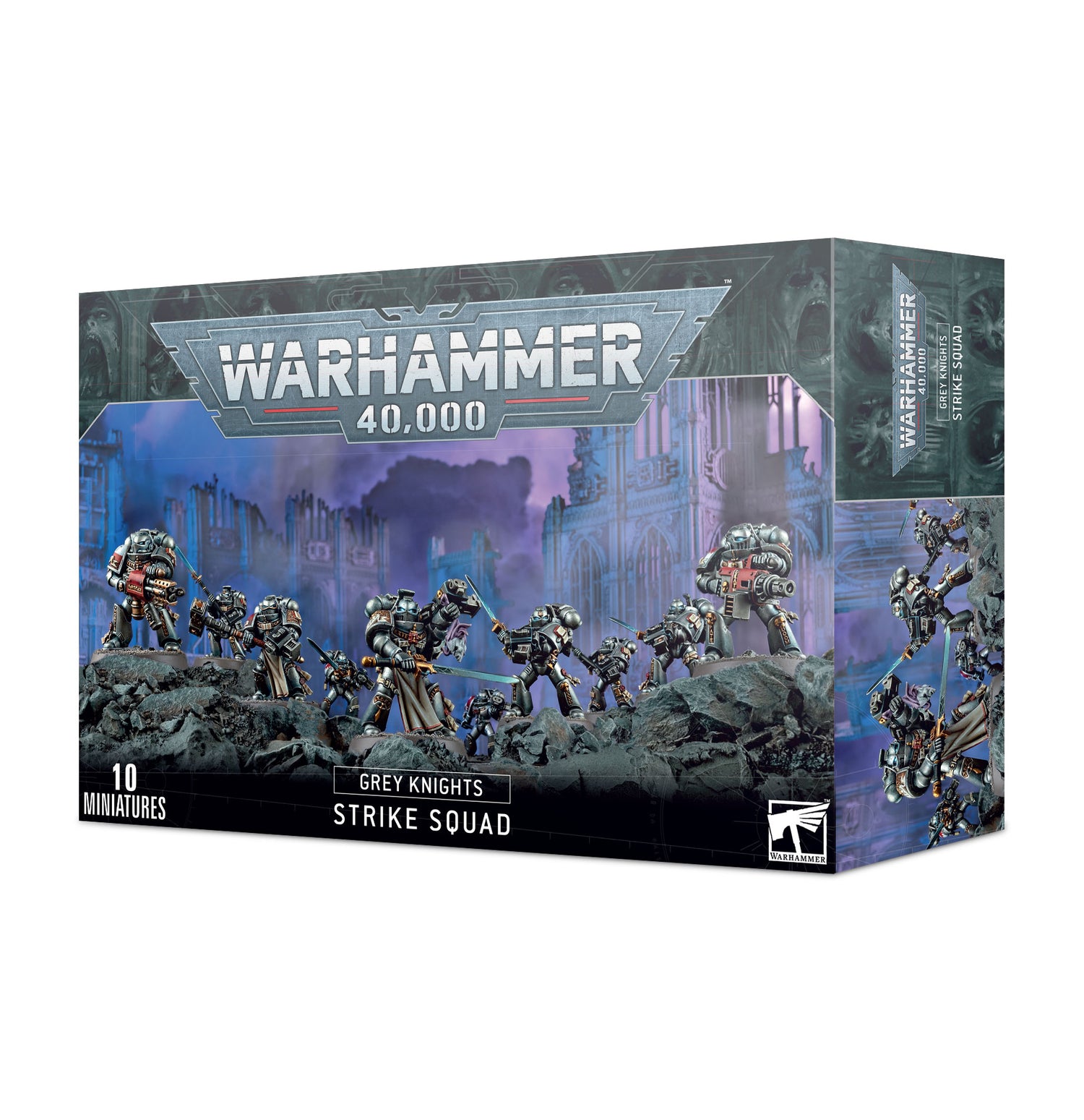 Warhammer 40K Grey Knights: Strike Squad (10 Miniatures)