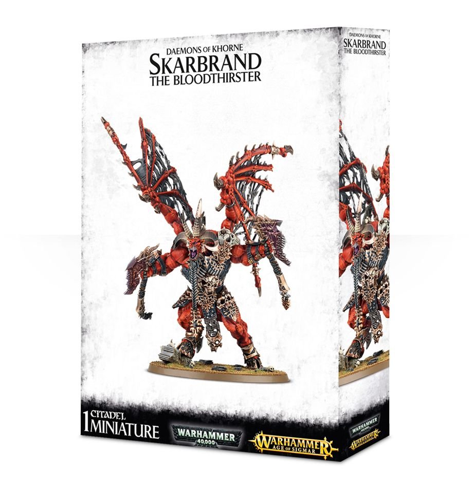 Warhammer: Daemons of Khorne Skarbrand The Bloodthirster
