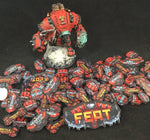 Muse On Minis Faction Tokens Mark 3 Full Color Acrylic Red Army