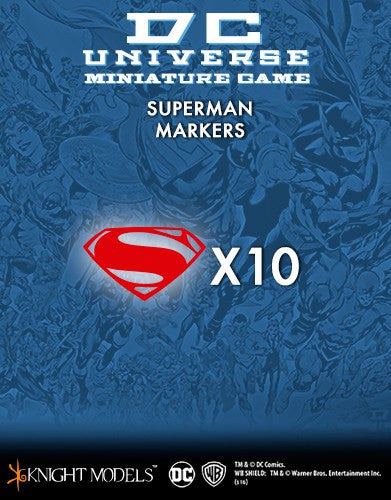 DC Miniatures Game Superman Tokens