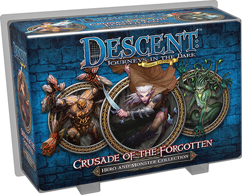 Descent Journeys In The Dark Second Edition Crusade Of The Forgotten Hero And Monster Collection