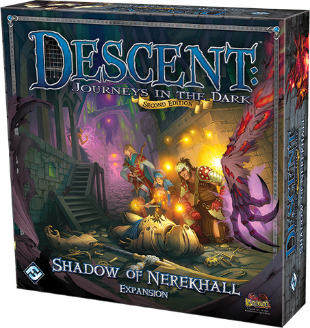 Descent Journeys In The Dark Second Edition Shadow Of Nerekhall Expansion Game