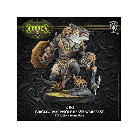 Hordes Circle Orboros Loki-Warpwolf Heavy Warbeast