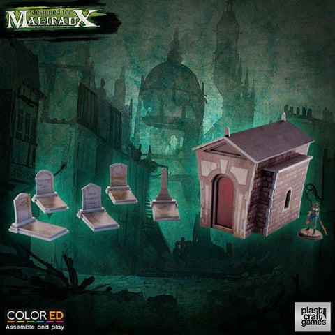 Malifaux Plast Craft Games Graveyard Set (Colored)