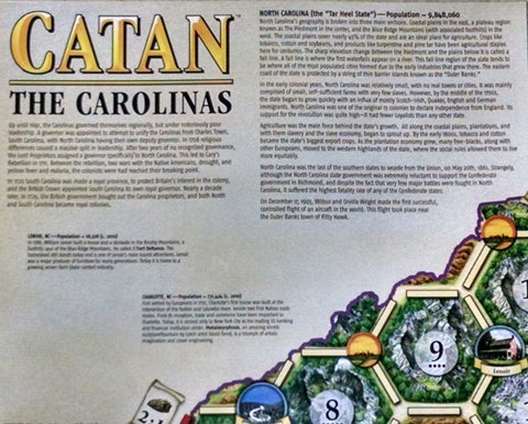 Catan The Carolinas