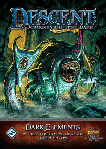 Descent Journeys In The Dark Second Edition Dark Elements A Fully Cooperative Expansion