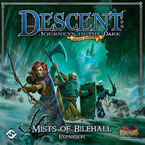 Descent Journeys In The Dark Second Edition Mists Of Bilehall Expansion Game
