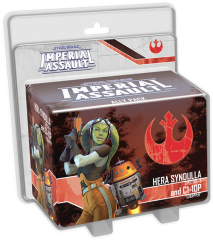 Star Wars Imperial Assault Ally Pack Hera Syndulla C1-1OP