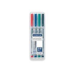 Staedtler Lumocolor Non-Permanent 4 Pack Mat Marker