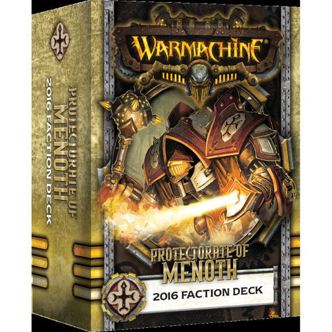 Warmachine Protectorate of Menoth 2016 Faction Deck