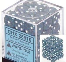Chessex 36 12mm D6 Dice Block Speckled Sea 25916
