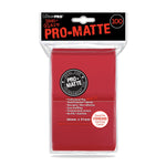 Ultra Pro 100ct Pro-Matte Red Deck Protectors
