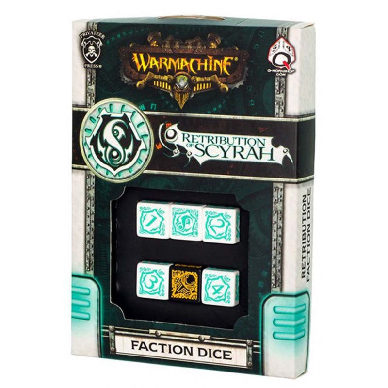 Warmachine Retribution of Scyrah Faction Dice