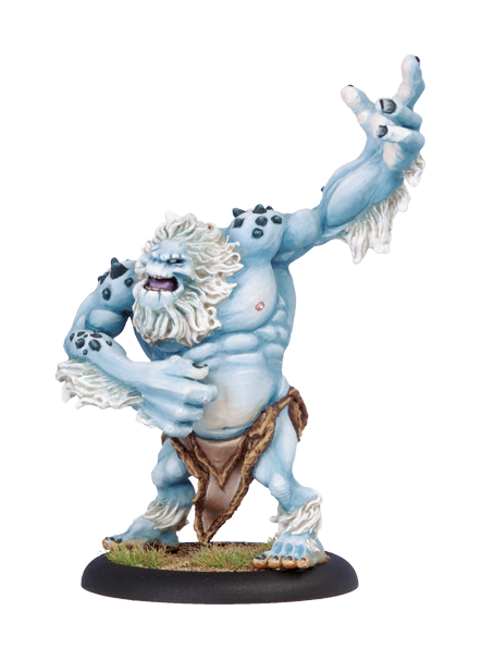 Hordes Trollbloods Winter Troll Trollblood Light Warbeast