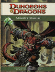 Dungeons & Dragons Monster Manual Roleplaying Game Core Rules 4th Edition