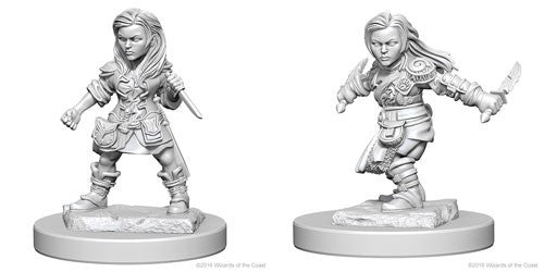 Dungeons & Dragons Nolzur's Marvelous Unpainted Miniatures Halfling Female Rogue